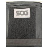 SOG 3 Pistol Range Backpack - Black - 1 Zipper has some damage