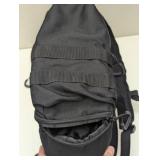 SOG 3 Pistol Range Backpack - Black - 1 Zipper has some damage
