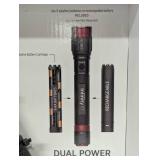 Infinity X1 5000 Lumens Flashlight Rechargeable Dual Power Twist Focus 3 Mode