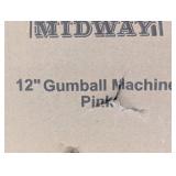 Olde Midway Gumball Machines with Bank, Vintage-Style Bubble Gum Candy Dispenser