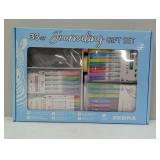 ZEBRA 33ct Journaling Gift Set, Comprehensive Collection of Tools for Bullet Journaling, Planning, and Creative Projects