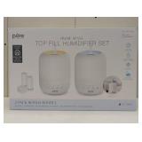 HUME™ Sense 2-Pack Bundle - 2 Humidifiers, 2 Filters