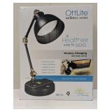 OttLite Wellness Series Desk Lamp Wireless Qi Charging LED Adjustable
