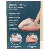 Homedics - Shiatsu + air 3.0 foot massager with heat - White