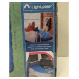 Lightspeed Outdoors 2 Person PVC-Free Air Bed Mattress for Camping and Travel (Light Blue)