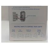 3 Pack Feit Smart Home White 150 W Toggle Smart-Enabled Dimmer Switch - 3 Pack
