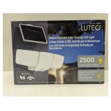 Lutec 2500 Lumen LED Motion Activated Solar Security Light