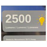Lutec 2500 Lumen LED Motion Activated Solar Security Light