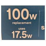 Feit Electric White 17.5W LED Bulb 1600 Lumens,1 Count (Pack of 4) - Changable