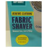 Conair Fabric Shaver - White: Portable Lint & Sweater Shaver, Multipurpose Iron & Steamer Accessory, Battery Operated