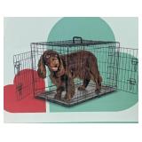 Wire Collapsible Dog Crate - Black - Boots & Barkley™ - Medium