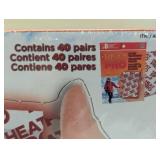 Cascade Mountain Tech - Heat Pro Hand Warmers, 40 Pairs