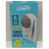 Conair Fabric Shaver - White: Portable Lint & Sweater Shaver, Multipurpose Iron & Steamer Accessory, Battery Operated