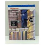 Sylvania 2 sets of 400 LED 8 function Micro Lights 28.8ft