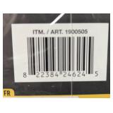 6-Pack Norsk 24 sq ft Interlocking Foam Floor Mat Reversible Black Gray