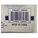 FrostBlocker Windshield and Mirror Covers, 63"W X 41"