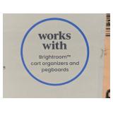 3 Tier Metal Utility Cart - Brightroom™ - White