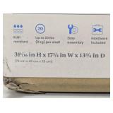 3 Tier Metal Utility Cart - Brightroom™ - White