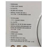 Feit LED Downlight Flush or recessed Mount Dimmable Ceiling Light 850 Lumens 6"