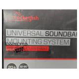 Universal Soundbar Mounting System - Black