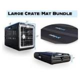 Mirapet Collapsible Pet Crate Bundle, Large
