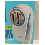 Conair Fabric Shaver - White: Portable Lint & Sweater Shaver, Multipurpose Iron & Steamer Accessory, Battery Operated