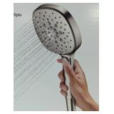 Kohler Tellin Mulifunction Handshower, 5 Sprays, Brushed Nickel Finish