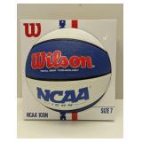 Wilson NCAA 29.5" Basketball - Red/White/Blue - Indoor/Outdoor