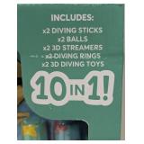 Coconut Grove Dive & Play Pack Reef Gang Set of 10 Pool Toys