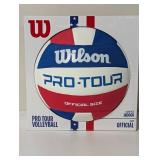 Wilson Pro Tour Volleyball - Red/White/Blue - Pro