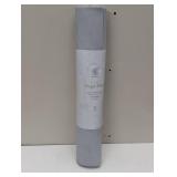 Gaiam Classic Yoga Mat 3MM Lakeside Light Grey Lightweight Portable Non-Slip