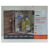 TRINITY Sliding Undersink Organizer - Stainless