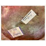 Vintage Large Hammered Brass Vase