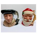 Royal Doulton Planters - Sir Thomas More & Santa Claus