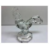 Vintage GOEBEL Crystal Rooster