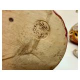 Set of Vintage Japanese Hand-Painted Porcelain Foo Dogs