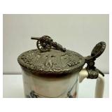 The Franklin Mint "The Battle of Waterloo" Tankard w/Certificate of Authenticity