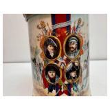 The Franklin Mint "The Battle of Waterloo" Tankard w/Certificate of Authenticity