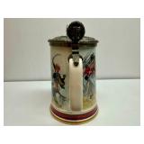 The Franklin Mint "The Battle of Waterloo" Tankard w/Certificate of Authenticity
