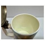 The Franklin Mint "The Battle of Waterloo" Tankard w/Certificate of Authenticity