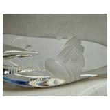 Vintage Kosta Boda "Jonah and the Whale" Glass Art Sculpture