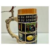 Set of two Vintage Beer Steins