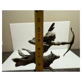 "The Hunter" by Jim Ponter Fine Pewter Sculpture