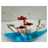 Oggetti Murano Italy Colorful Glass Aquarium Glass Art