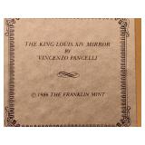 Vincenzo Fancelli for Franklin Mint Gold Mirror
