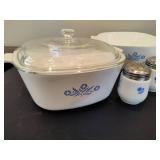 CORNINGWARE Blue Cornflower Casserole Dishes