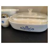 CORNINGWARE Blue Cornflower Casserole Dishes