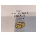 ANDREA SADEK Fruit Oven to Table Casserole Dish