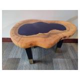 Unique Epoxy/Resin & Wood Side Table