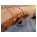 Unique Epoxy/Resin & Wood Side Table